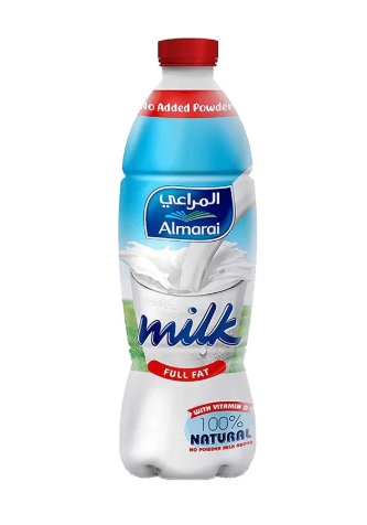 المراعي حليب كامل الدسم - 1 لتر