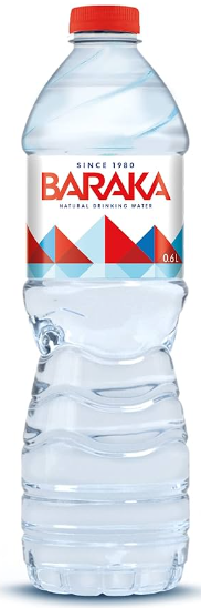 Baraka Natural Water Bottle 600 ml