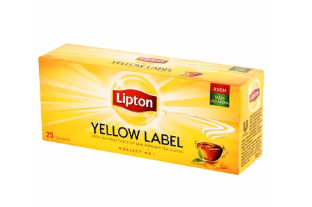Lipton Black Tea - 25 Tea Bags