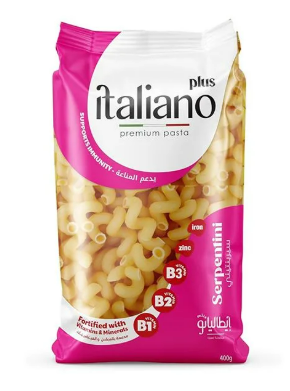 Italiano Serpentini Pasta - 400g