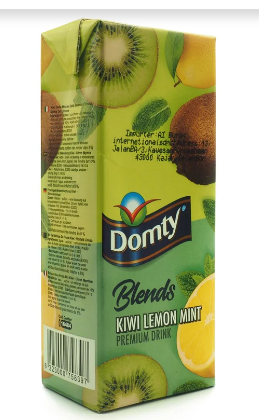 Domty Blends Kiwi, Lemon & Mint Juice - 235ml