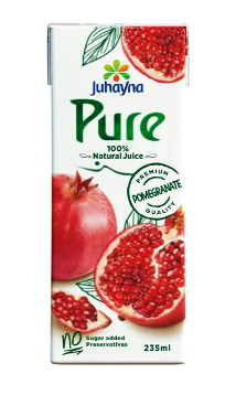 Juhayna Pure Pomegranate Juice - 235ml