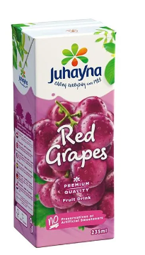 Juhayna Red Grape Juice - 235ml
