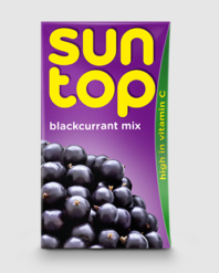 Sun Top Blackcurrant Fruit Juice - 250ml