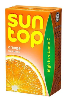 Sun Top Orange Juice - 250ml