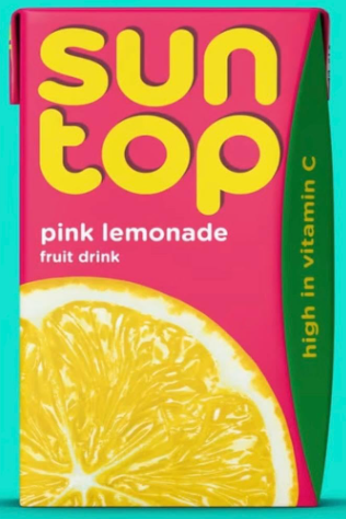Sun Top Pink Lemonade Juice - 250ml