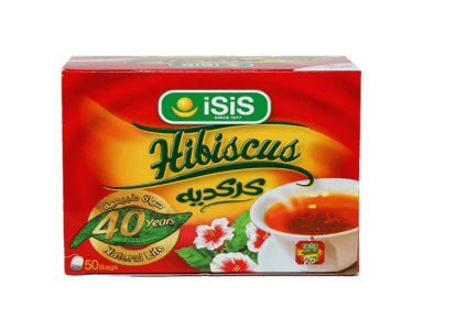 iS Hibiscus Herbal Drink - 50 Bags