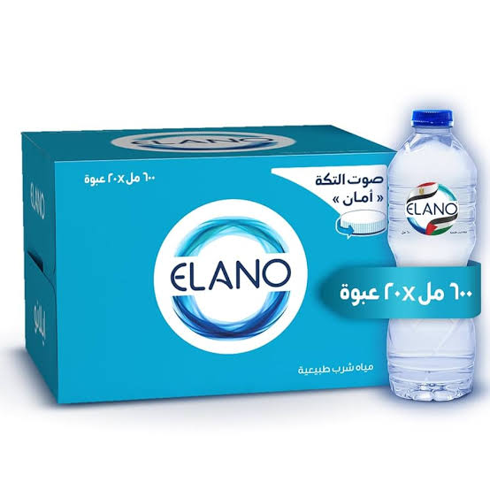 Elano Mineral Water 600 ml Carton